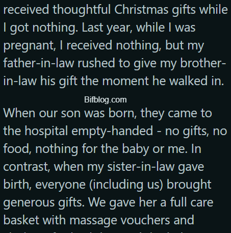 AITA for refusing to attend Christmas dinner at my husband's childhood home after years of being treated as an outsider?