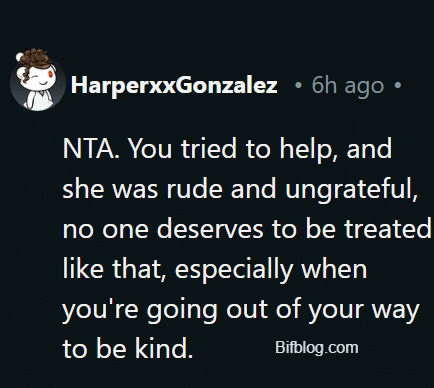 AITA for leaving a woman stranded after she insulted me while I was trying to help her?