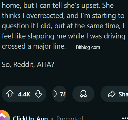 AITA for pulling over and kicking my mom out of the car after she slapped me while I was driving?