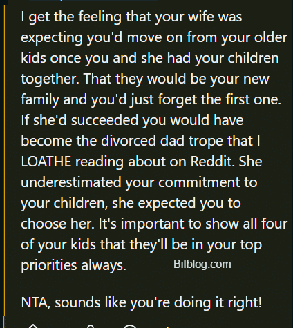 AITAH for telling my wife she can leave because I’m not kicking my older kids out??