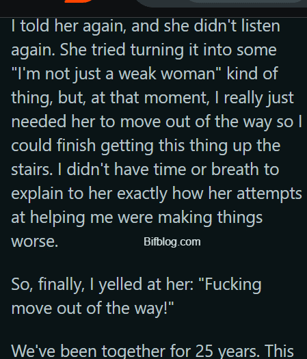 AITAH for yelling at my wife when she was trying to be helpful, but was just making things more difficult for me, and didn't listen the first two times I told her just to back away?