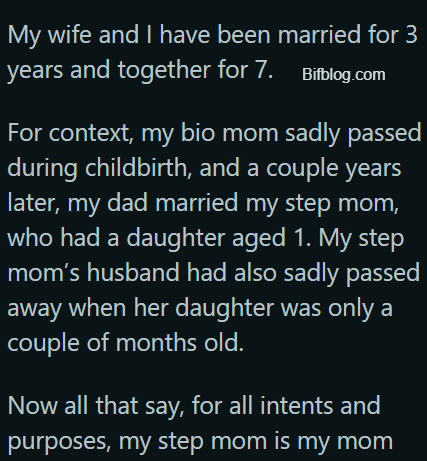 AITAH for telling my wife I did not “hide” from her that my sister was in fact my step sister?