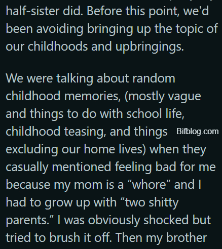 AITA for refusing to apologize for my mom and not sympathizing with my siblings?