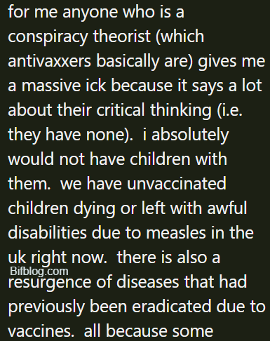 AITA because I'm second guessing having kids due to our opposing views on vaccinating them?