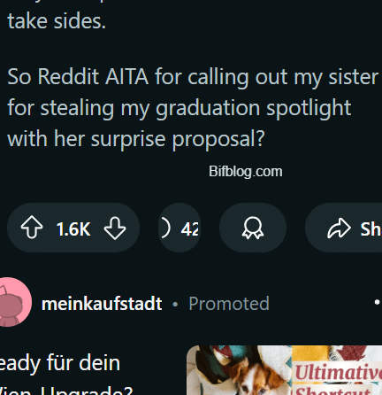 AITA for ruining my sister's proposal because she stole my graduation spotlight?