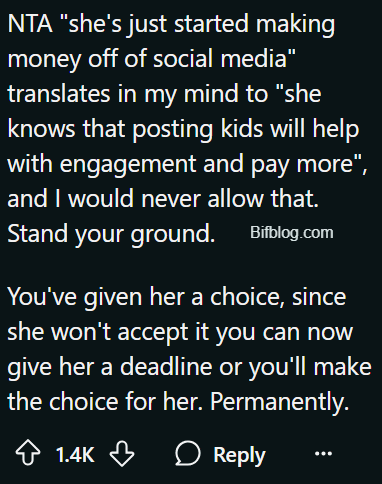 AITA for cutting my wife's stepmother off from my kids until she deletes her Instagram account?