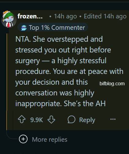 AITAH for making the nurse at my hysterectomy pre-op appointment feel stupid?